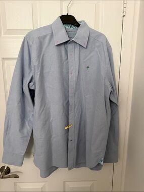 Men’s Lilly Pulitzer Light Blue Men's Dress Shirt